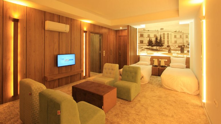هتل مازرون قائم شهر اتاق فضای داخلی سوئیت های VIP