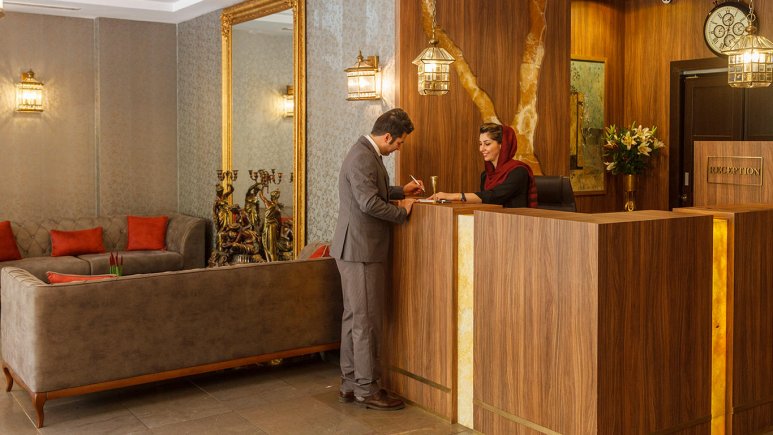 هتل آپارتمان طوبی تهران پذیرش