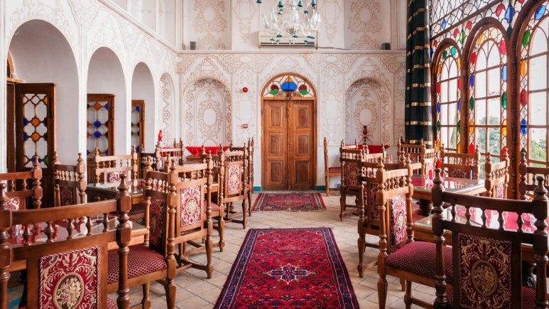 اقامتگاه سنتی قصر منشی اصفهان رستوران