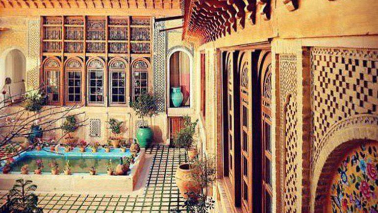 اقامتگاه سنتی فیل شیراز فضای داخلی اقامتگاه 1