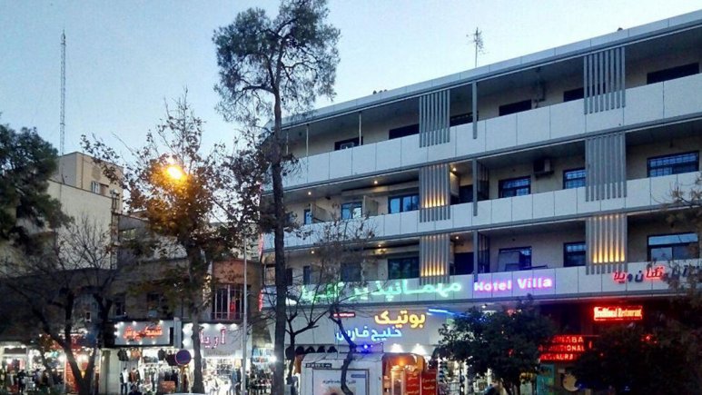 مهمانسرای گلها شیراز نمای بیرونی
