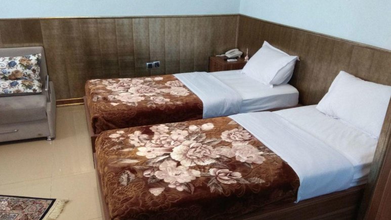 هتل سما اصفهان اتاق دو تخته تویین 1