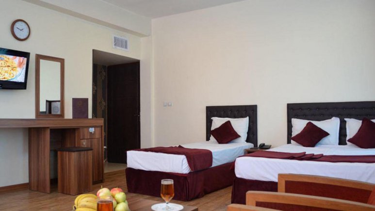 هتل آپارتمان پرشیا نوشهر سوئیت یک خوابه سه تخته