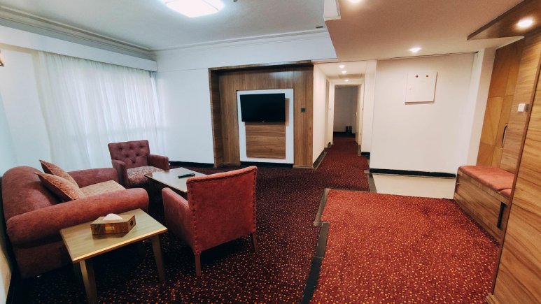 هتل پارس مشهد فضای داخلی اتاق ها