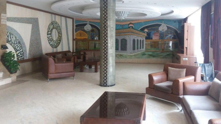 هتل قصر نیلی مشهد لابی