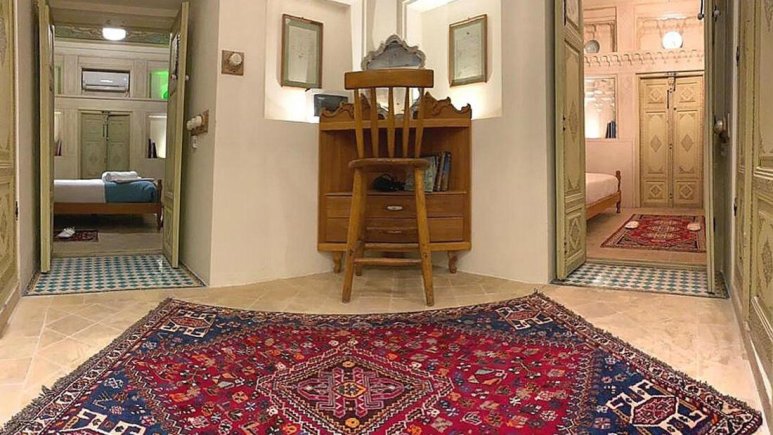 اقامتگاه سنتی خانه شیرازی شیراز فضای داخلی اتاق ها