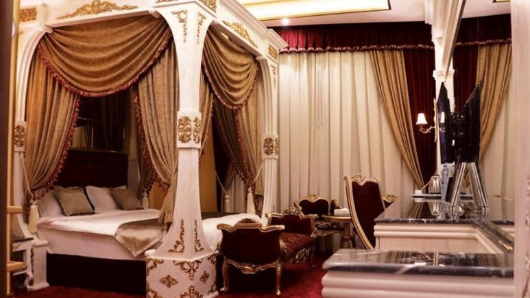 هتل رز درویشی مشهد اتاق دو تخته دابل ماه عسل رویال