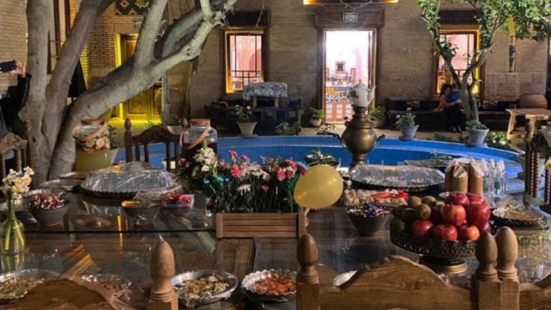 اقامتگاه سنتی داروش شیراز فضای داخلی اقامتگاه 3