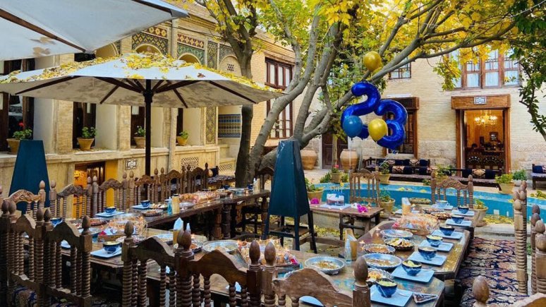 اقامتگاه سنتی داروش شیراز فضای داخلی اقامتگاه 4