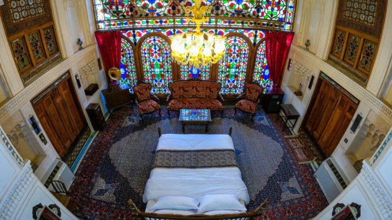 اقامتگاه سنتی معتمدی اصفهان اتاق دو تخته دابل صفوی