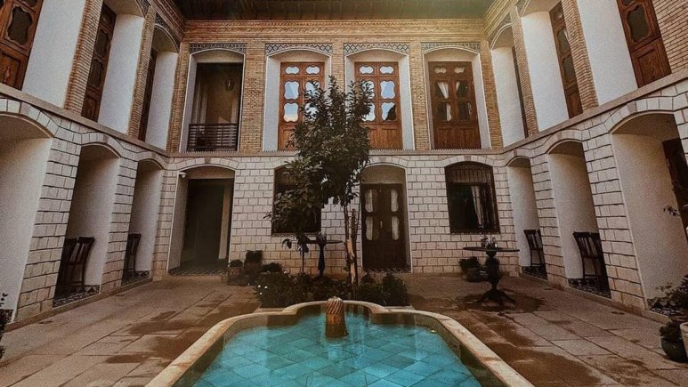 بوتیک هتل اسکرو شیراز فضای داخلی بوتیک هتل ۱