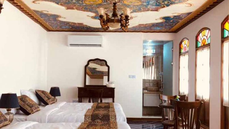 اقامتگاه سنتی قیصریه شیراز فضای داخلی اتاق ها 1