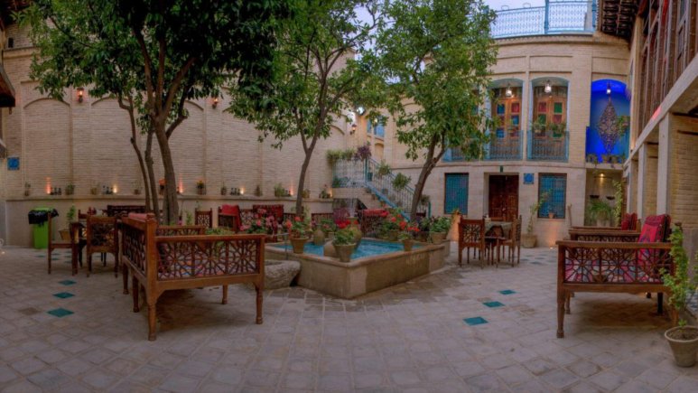 اقامتگاه سنتی تابش شیراز فضای داخلی اقامتگاه 2