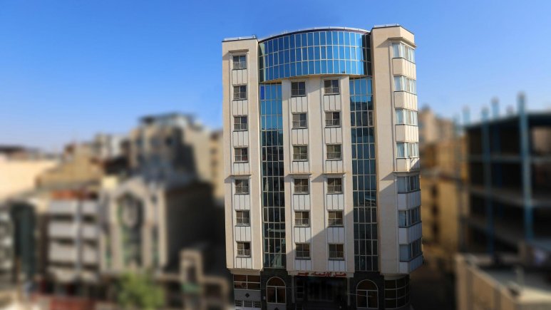هتل آپارتمان مهر مشهد نمای بیرونی