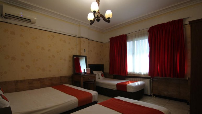 هتل آپارتمان رازی تهران اتاق چهار تخته
