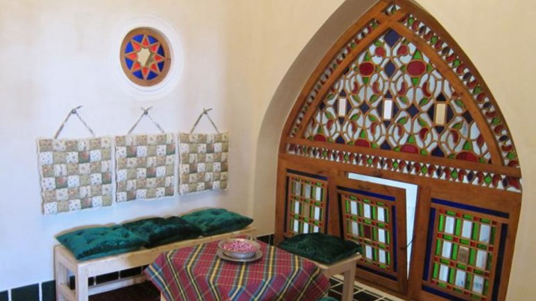اقامتگاه سنتی خانه ایرانی کاشان فضای داخلی اتاق ها 1