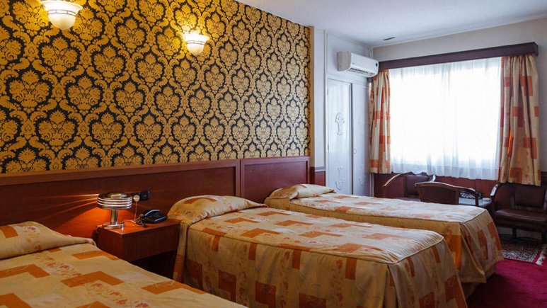 هتل شیراز تهران اتاق سه تخته 3