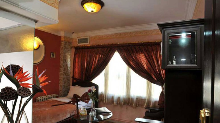 هتل الیان تهران اتاق یک تخته