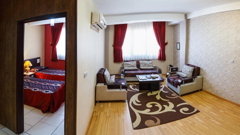 هتل آپارتمان آرین شیراز فضای داخلی آپارتمان ها 1