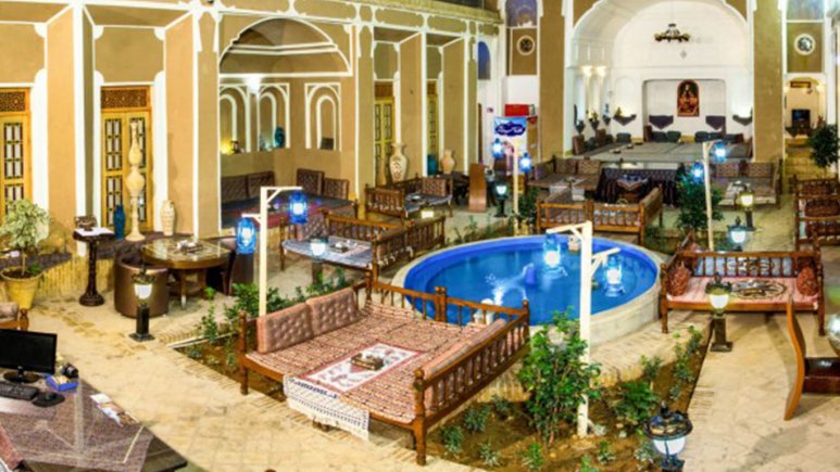 هتل حاج ملک میبد فضای داخلی هتل 1