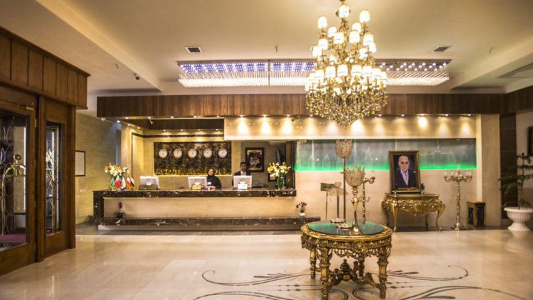 هتل آفتاب شرق مشهد لابی 2