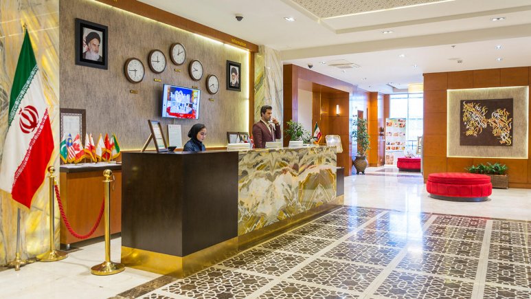 هتل نگین پاسارگاد مشهد پذیرش