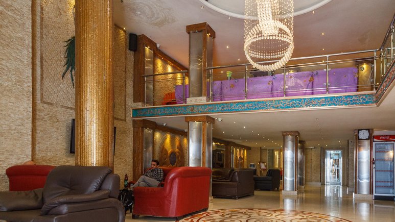 هتل ابریشم مشهد لابی 1